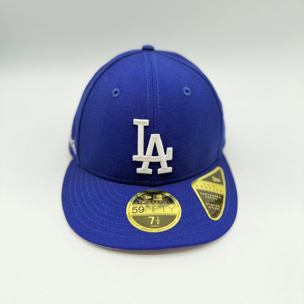New Era Aime Leon Dore LA Dodgers 59FIFTY Low Profile Hat Blue 7 1/2